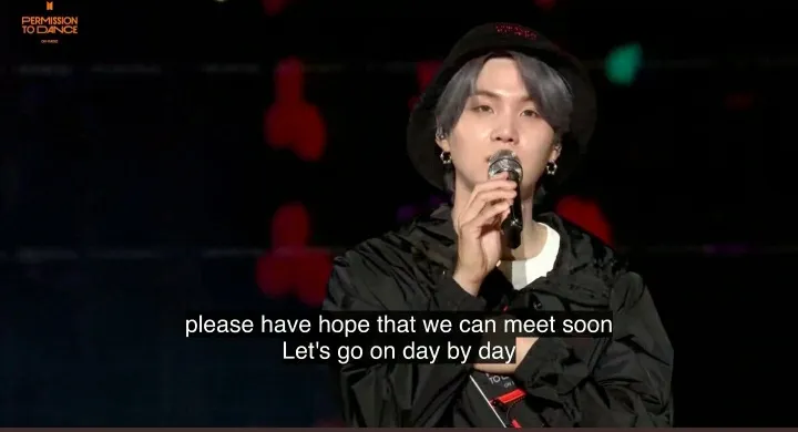 BTS promises ARMYs to meet them soon, asks them to not lose hope in the recently held 'Permission To Dance' online concert.
