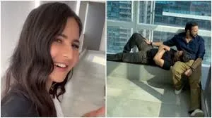 Katrina Kaif records a Lazy Akshay Kumar during Sooryavanshi promotions , he says ‘clown like you clearly wants trouble’ !