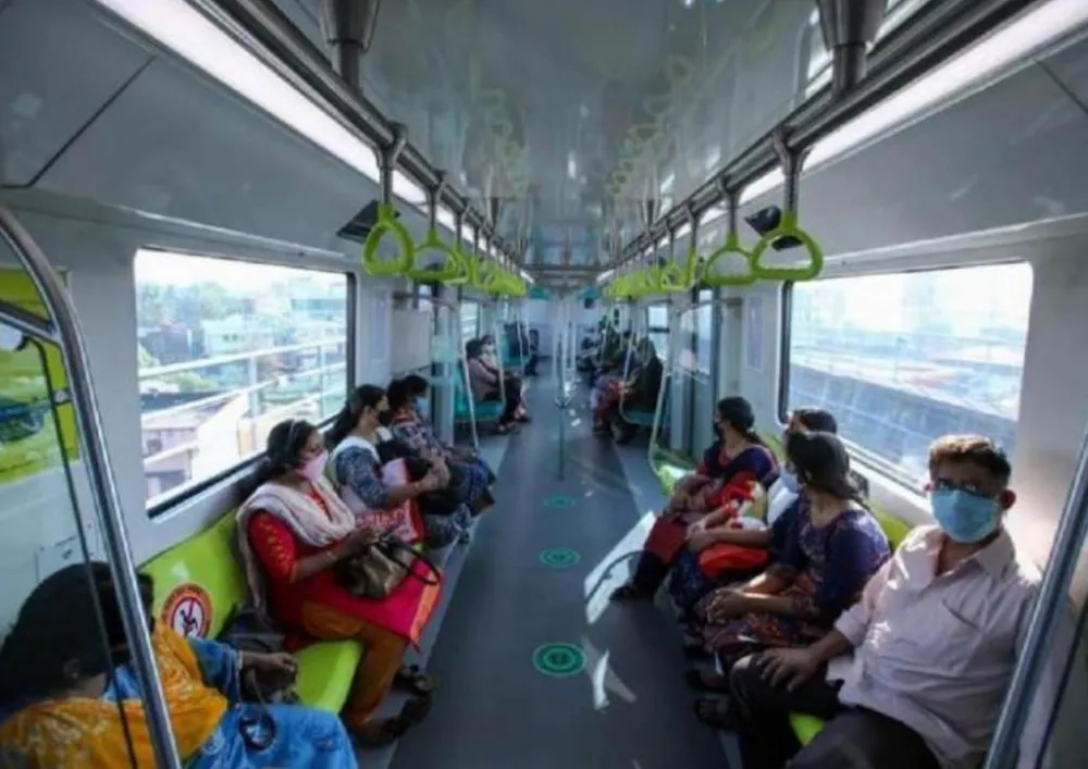 The Kochi metro helps to win the Award