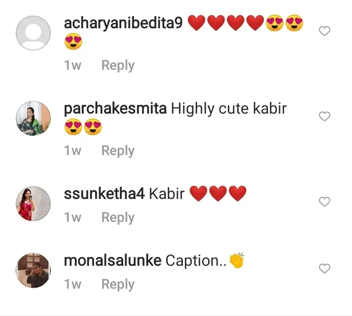 Adorable viral video of comments from Instagram page. 
