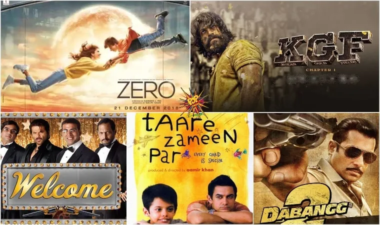 This Day That Year Box Office : When Zero, KGF, Dabanng 2, Taare Zameen Par And Welcome Were released