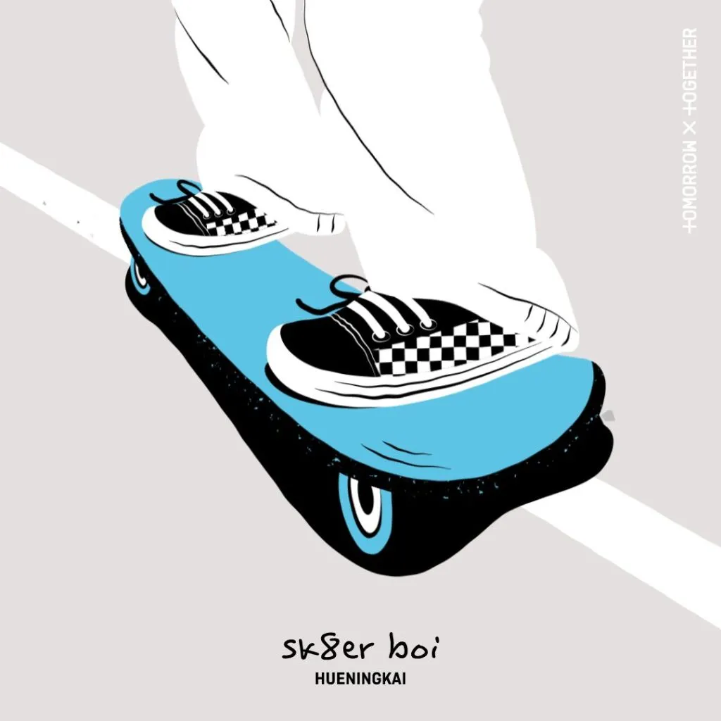 TOMORROW X TOGETHER’S HUENINGKAI RELEASED A SURPRISING SOLO COVER OF ‘SK8ER BOI’ 
