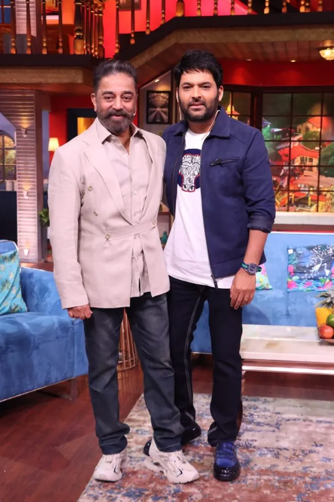 Kapil Sharma has a 'dream come true' moment with Kamal Haasan on TKSS sets, writes, 'What a great human being'