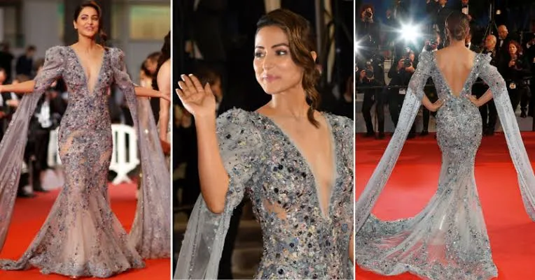 Cannes 2022 Red Carpet, Hina Khan to wear this outfit? Viral Sketch leaked
