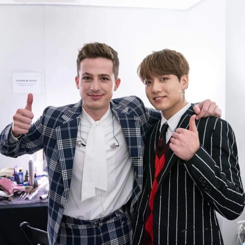 BTS Jungkook And Charlie Puth 