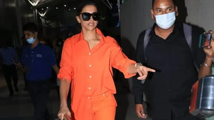Deepika Padukone spotted at the airport post her Project K shoot!