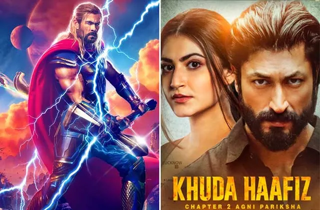 2nd Wednesday Box Office – Thor Love And Thunder Is Healthy, Khuda Haafiz 2 Holds At The Lower Level