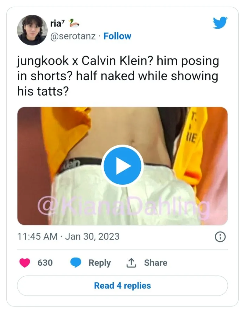 ARMY's spying skills caught it first... Jungkook as New Calv