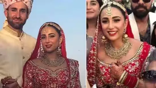 Ushna Shah Hits Back at Criticism Over Indian-Inspired Bridal Look: ‘Clothes Have No Borders’