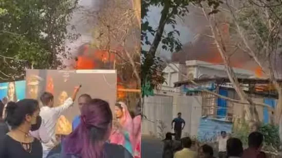 Devastating Fire Engulfs Mumbai Film City TV Serial Sets