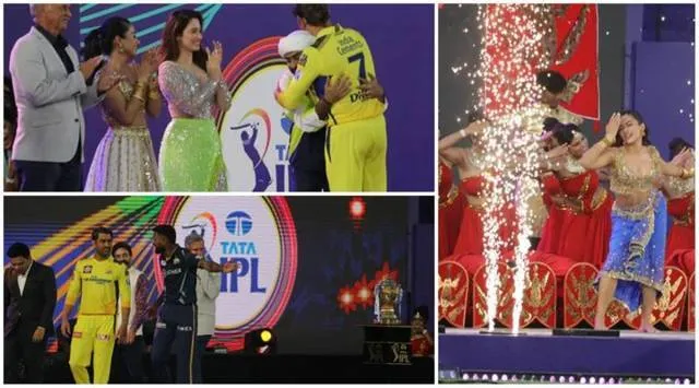 From Music to Magic: IPL 2023 Opening Ceremony Leaves Fans Spellbound, with MS Dhoni Stealing the Show